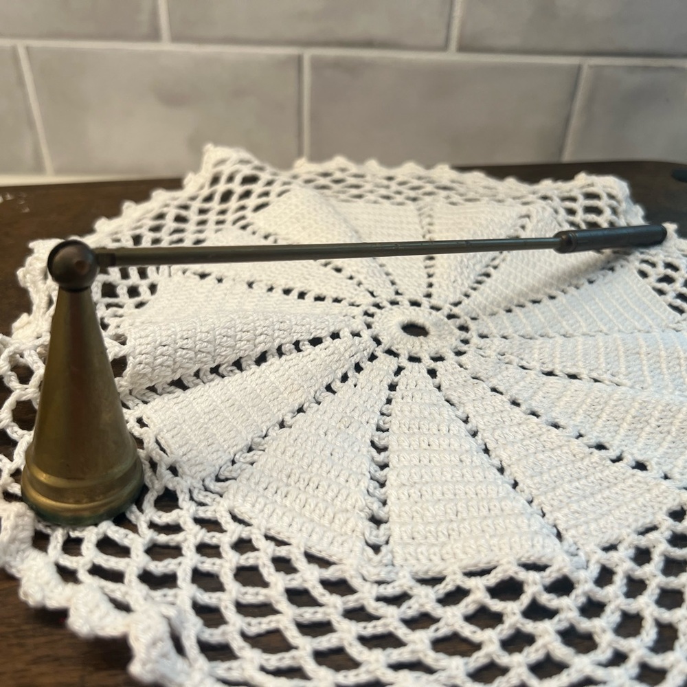 Brass Candle Snuffer